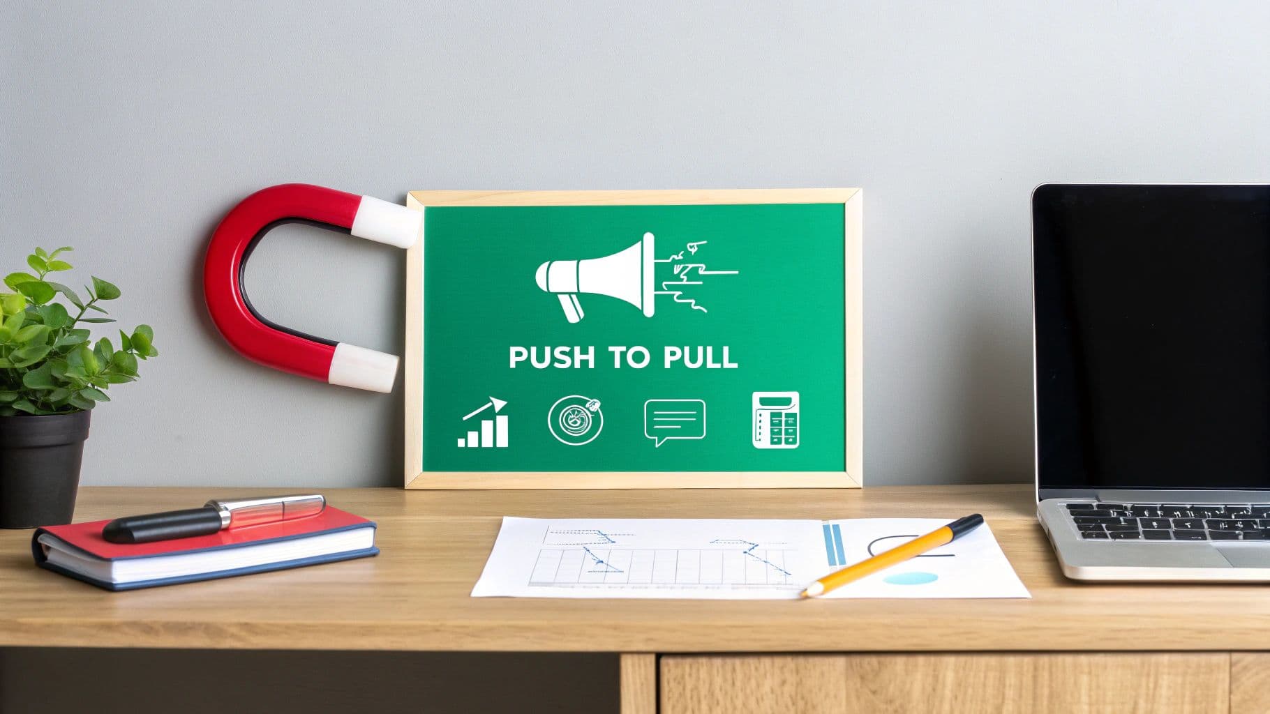 The Strategic Shift To Push To Pull Marketing